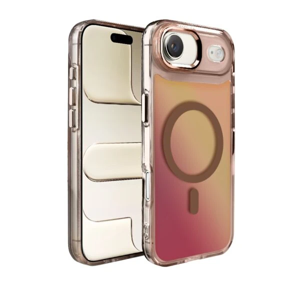 Etui do iPhone Air Miami Vibe z MagSafe, zmieniające kolor, tytan pustynny