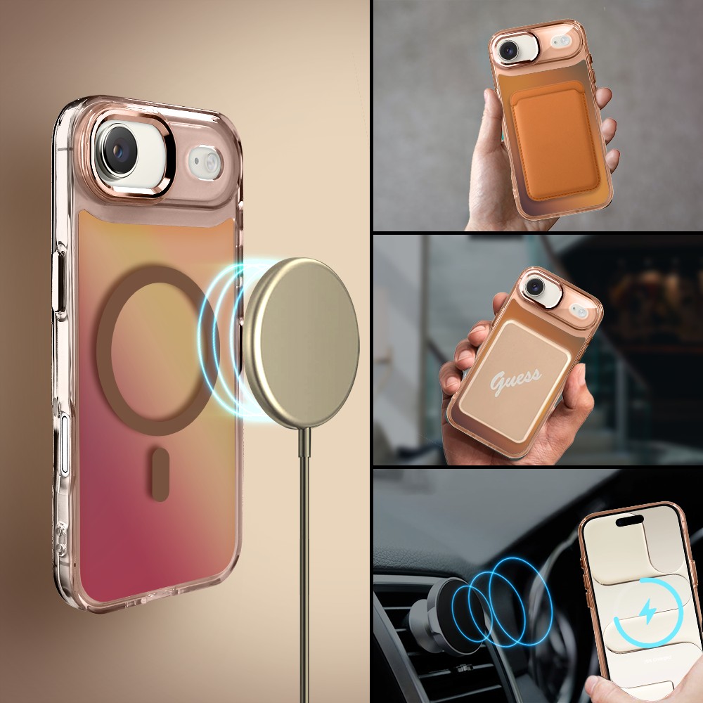 Etui do iPhone Air Miami Vibe z MagSafe, zmieniające kolor, tytan pustynny (8)