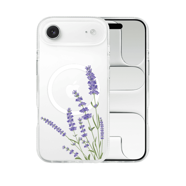 Etui do iPhone Air, lawenda z MagSafe, przeźroczyste