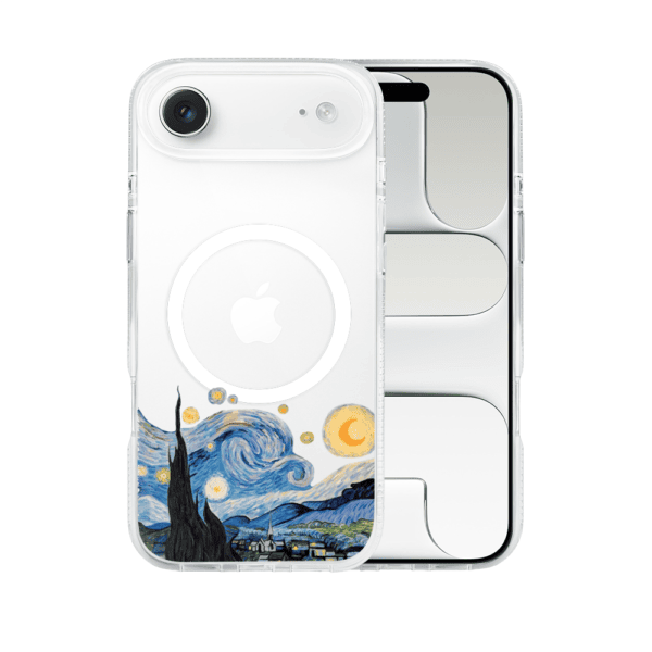 Etui do iPhone Air z MagSafe, obraz Van Gogh, przeźroczyste