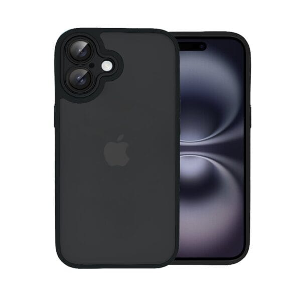 Etui do iPhone 17 Color Flush, z osłoną aparatu, czarne