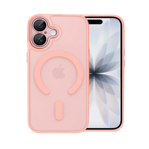 Etui do iPhone 17 Color Flush z MagSafe, z osłoną aparatu, różowe