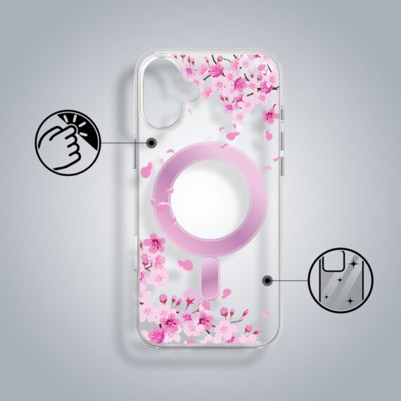 Etui_do_iPhone_17_Flower_MagSafe_z_nadrukiem_kwiat_wiśni_przeźroczyste (4)