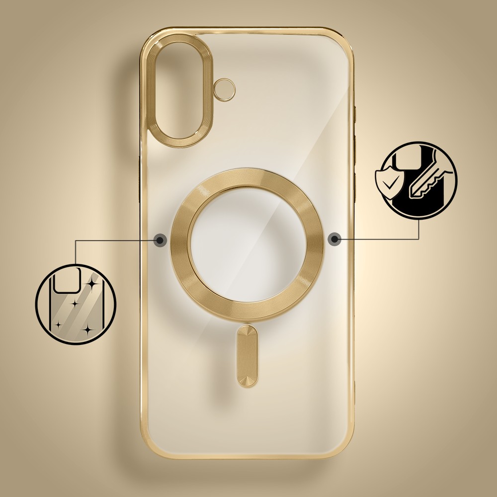 Etui_do_iPhone_17_MagSafe_Luxury_Protect_przeźroczyste_hybrydowa_ochrona_kamery_złote (6)