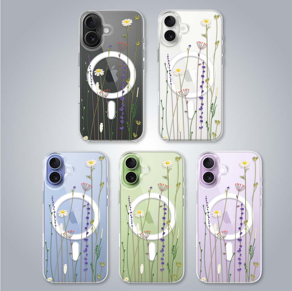 Etui_do_iPhone_17_MagSafe_wiosenne_kwiaty_przeźroczyste (4)