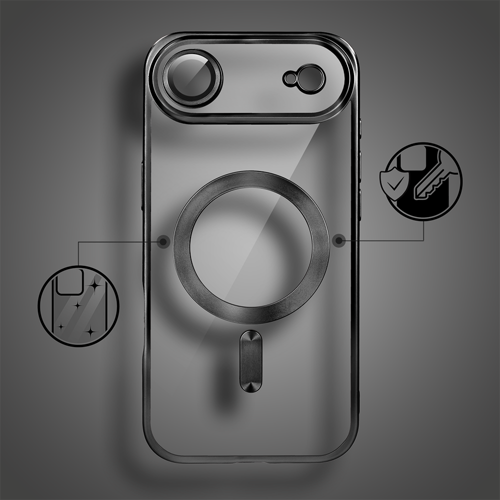 Etui_do_iPhone_Air_MagSafe_Luxury_Protect_przeźroczyste_z_osłoną_aparatu_Titanium_Finish_czarne (6)