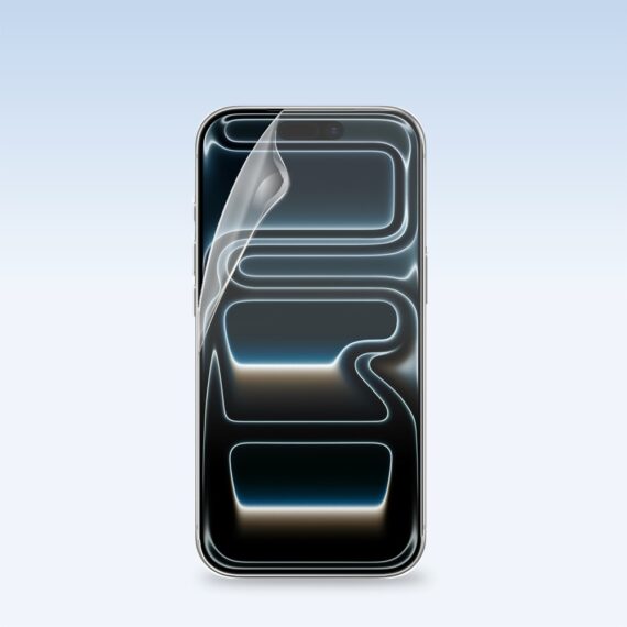 Folia hydrożelowa do iPhone 17 Pro na ekran nieszczerbiąca (3) Folia hydrożelowa do iPhone 17 Pro na ekran nieszczerbiąca (3)