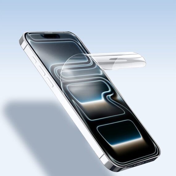 Folia hydrożelowa do iPhone 17 Pro na ekran nieszczerbiąca (5) Folia hydrożelowa do iPhone 17 Pro na ekran nieszczerbiąca (5)