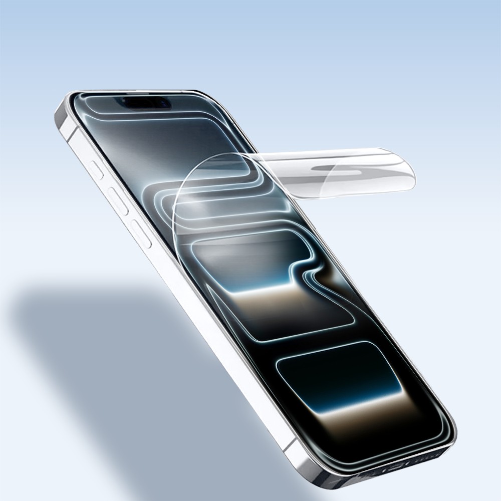 Folia hydrożelowa do iPhone 17 Pro na ekran nieszczerbiąca (5)