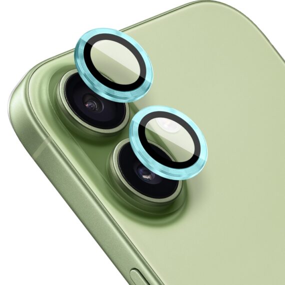 Metalowa osłona obiektywów szkło na aparat iPhone 17, berylowa zieleń berylowa zieleń
