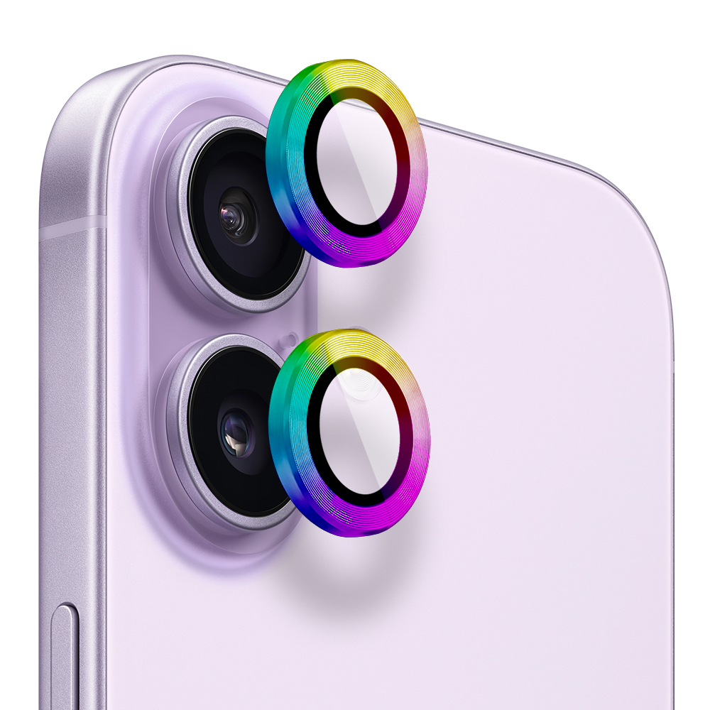 Metalowa osłona obiektywów szkło na aparat iPhone 17, kameleonkameleon-1