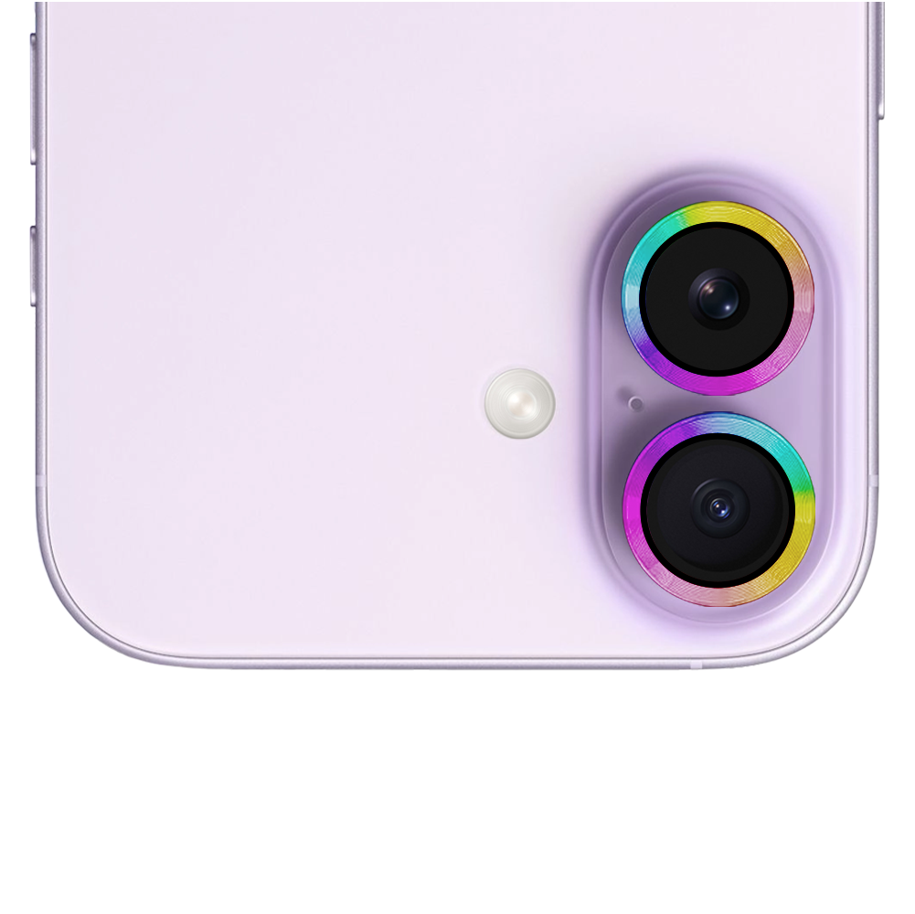 Metalowa osłona obiektywów szkło na aparat iPhone 17, kameleonkameleon-2