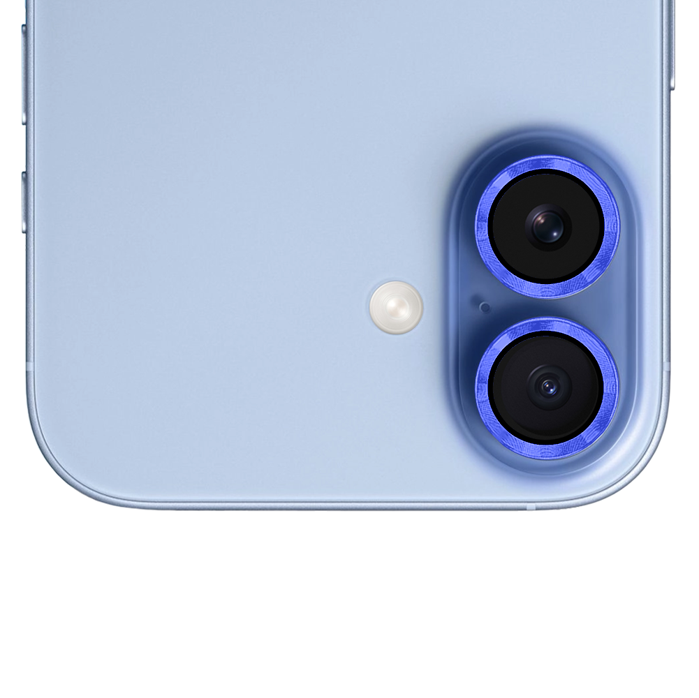 Metalowa osłona obiektywów szkło na aparat iPhone 17, ultramaryna ultramaryna-2