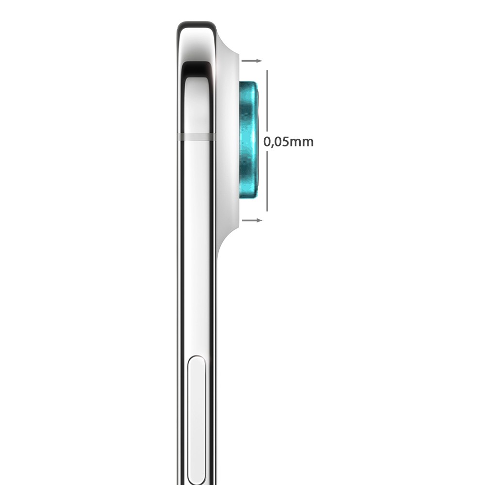 Metalowa osłona obiektywów szkło na aparat iPhone Air, berylowa zieleń (3)