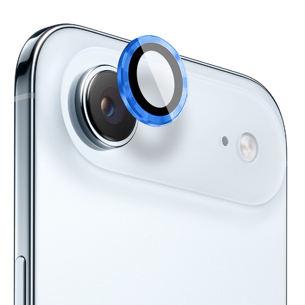 Metalowa osłona obiektywów szkło na aparat iPhone Air, granatowa (1)