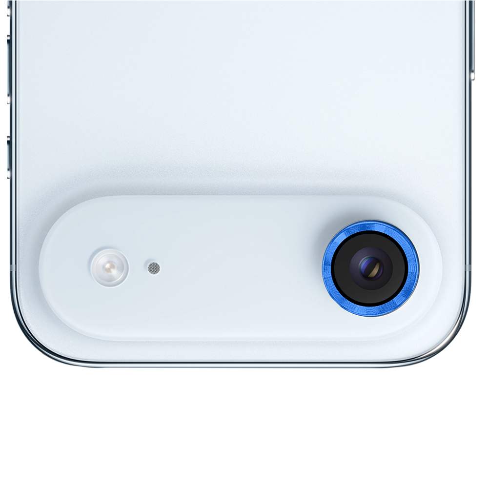 Metalowa osłona obiektywów szkło na aparat iPhone Air, granatowa (2)
