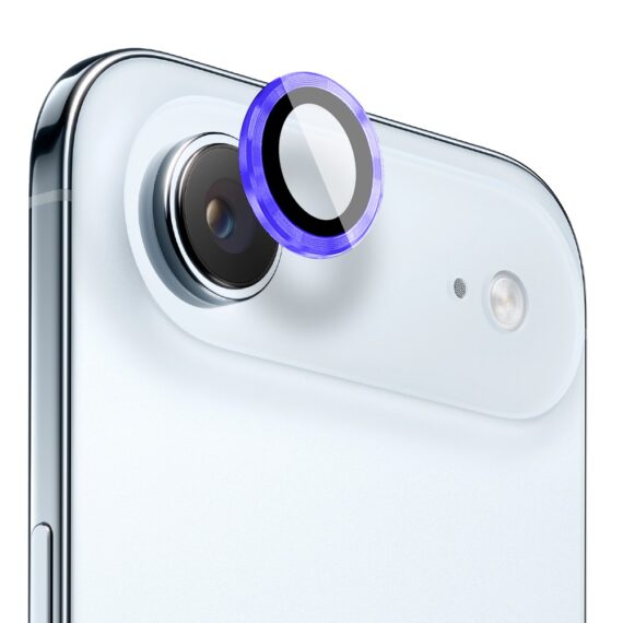 Metalowa osłona obiektywów szkło na aparat iPhone Air, ultramaryna (1)