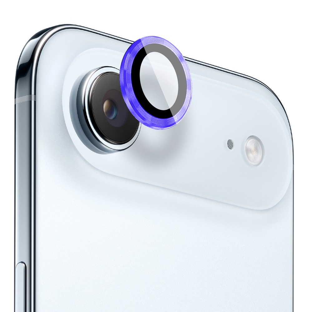 Metalowa osłona obiektywów szkło na aparat iPhone Air, ultramaryna (1)