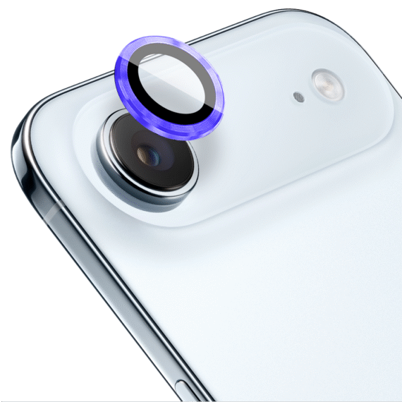 Metalowa osłona obiektywów szkło na aparat iPhone Air, ultramaryna (5)