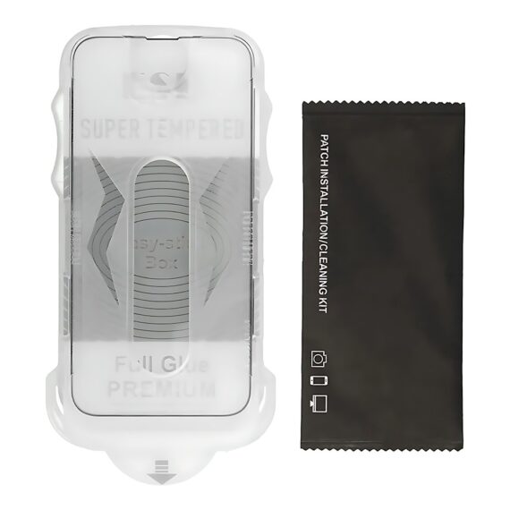 Szkło hartowane na ekran 9H do iPhone 17 Pro z aplikatorem (2)