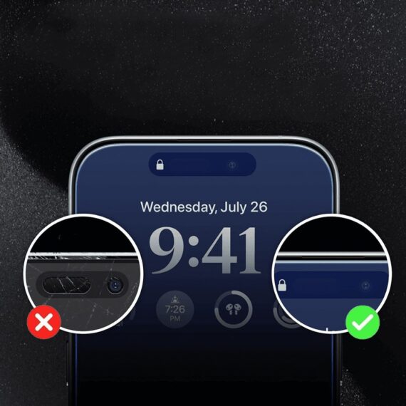 Szkło hybrydowe z powłoką polimerową do iPhone Air-5