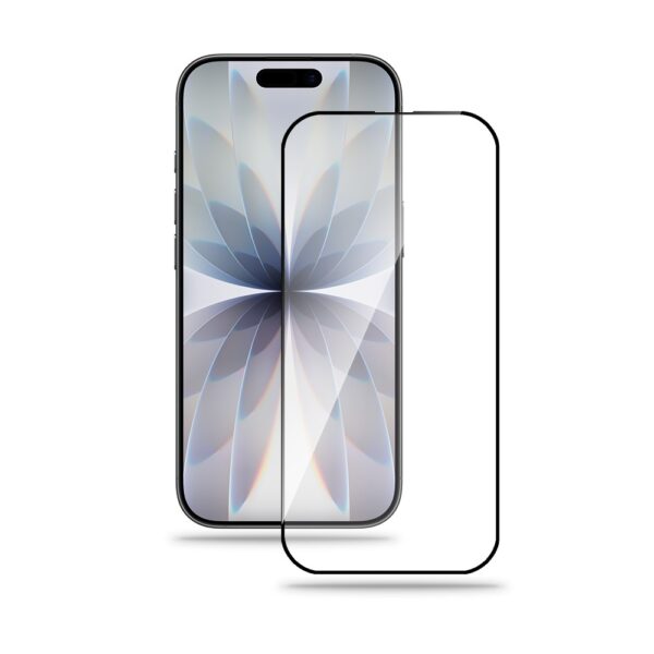 Szkło najtrwalsze kompozytowe z powłoką ceramiczną na cały ekran 5D z ramką do iPhone 17
