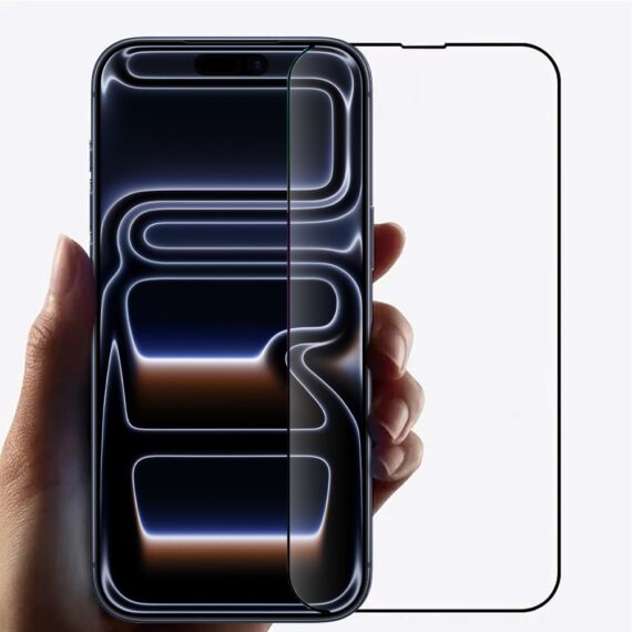 Szkło najtrwalsze kompozytowe z powłoką ceramiczną na cały ekran 5D z ramką do iPhone 17 Pro Max-2 Szkło najtrwalsze kompozytowe z powłoką ceramiczną na cały ekran 5D z ramką do iPhone 17 Pro Max-2