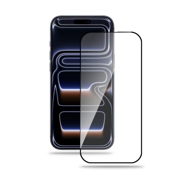 Szkło najtrwalsze kompozytowe z powłoką ceramiczną na cały ekran 5D z ramką do iPhone 17 Pro Max