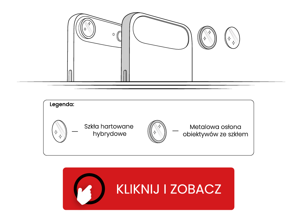 Etui kompatybilne ze szkłami na aparat - kliknij i zobacz