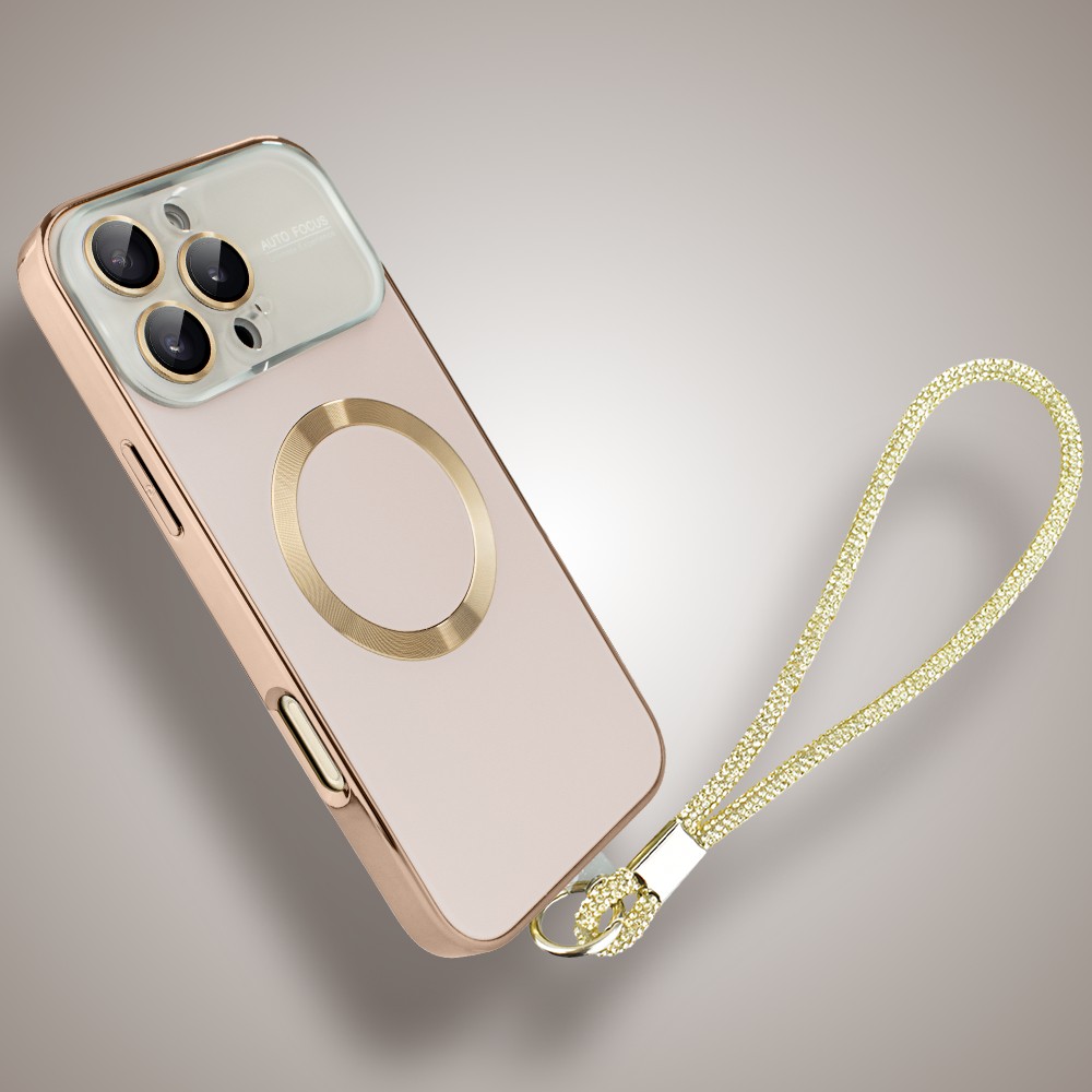 Etui do iPhone 16 Pro Noble Brush z MagSafe i osłoną na aparat, brązowe (2)