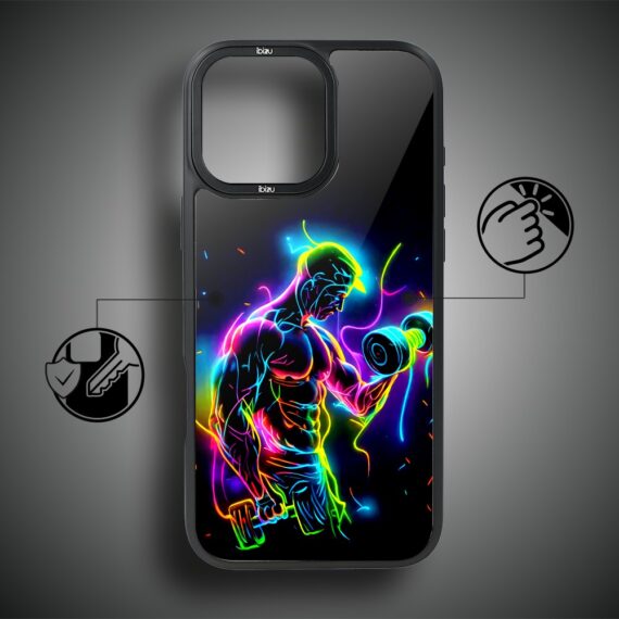 Etui do iPhone 17 IBIZU DropGuard Matt z MagSafe, Barwy Szkła, #ElectroMove, Jest moc (4)