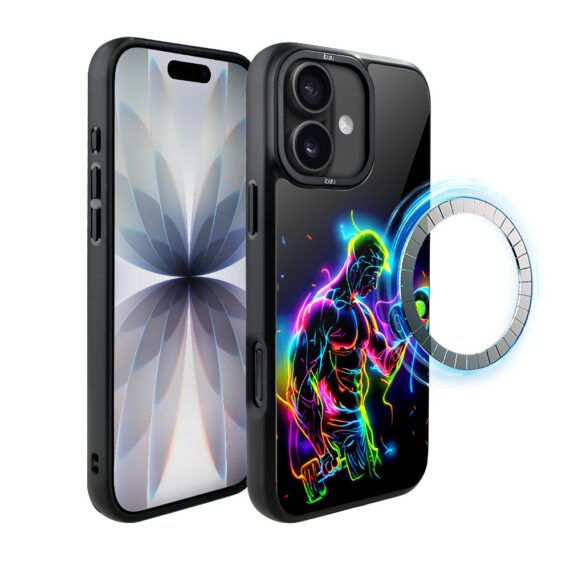 Etui do iPhone 17 IBIZU DropGuard Matt z MagSafe, Barwy Szkła, #ElectroMove, Jest moc (5)