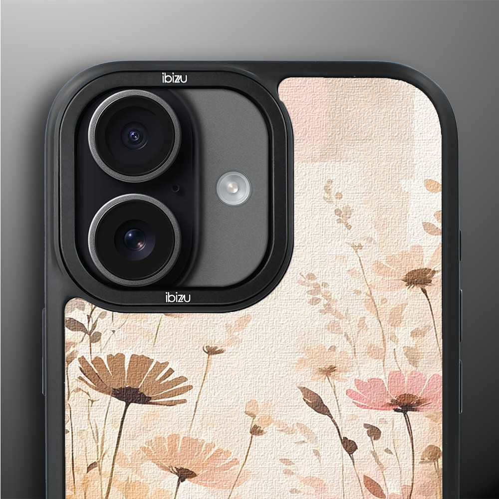 Etui do iPhone 17 IBIZU DropGuard Matt z MagSafe, Boho, Kwiatowa łąka (7)