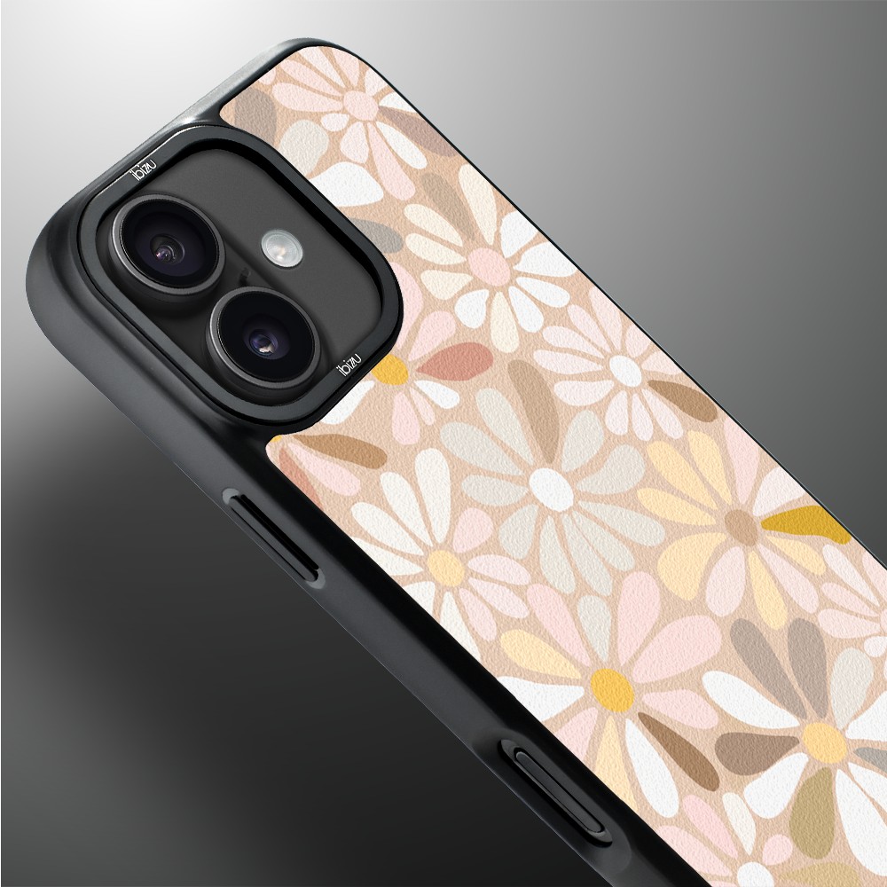 Etui do iPhone 17 IBIZU DropGuard Matt z MagSafe, Boho, Kwiaty vintage (1)