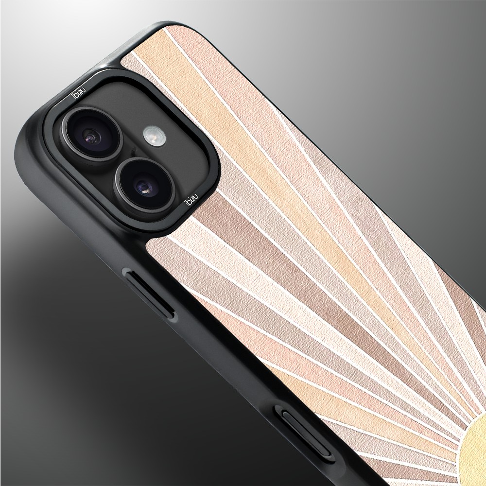 Etui do iPhone 17 IBIZU DropGuard Matt z MagSafe, Boho, Wschód słońca (1)