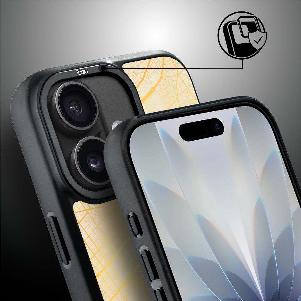 Etui do iPhone 17 IBIZU DropGuard Matt z MagSafe, Mapy Świata, Barcelona (3)