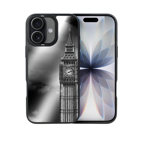 Etui do iPhone 17 IBIZU DropGuard Matt z MagSafe, Noir City, Big Ben (6)
