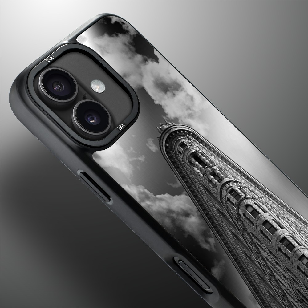 Etui do iPhone 17 IBIZU DropGuard Matt z MagSafe, Noir City, Flatiron (2)