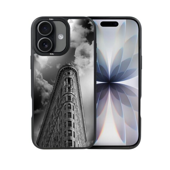 Etui do iPhone 17 IBIZU DropGuard Matt z MagSafe, Noir City, Flatiron (6)