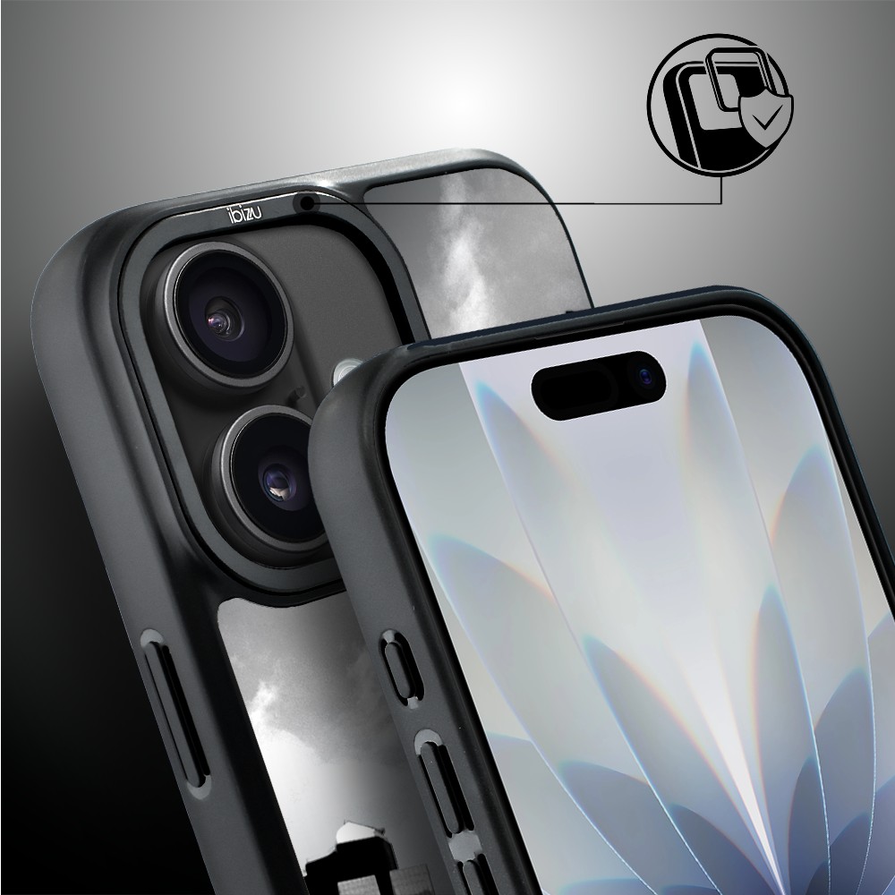 Etui do iPhone 17 IBIZU DropGuard Matt z MagSafe, Noir City, Manhattan (1)