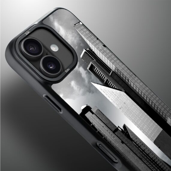 Etui do iPhone 17 IBIZU DropGuard Matt z MagSafe, Noir City, Manhattan (2)