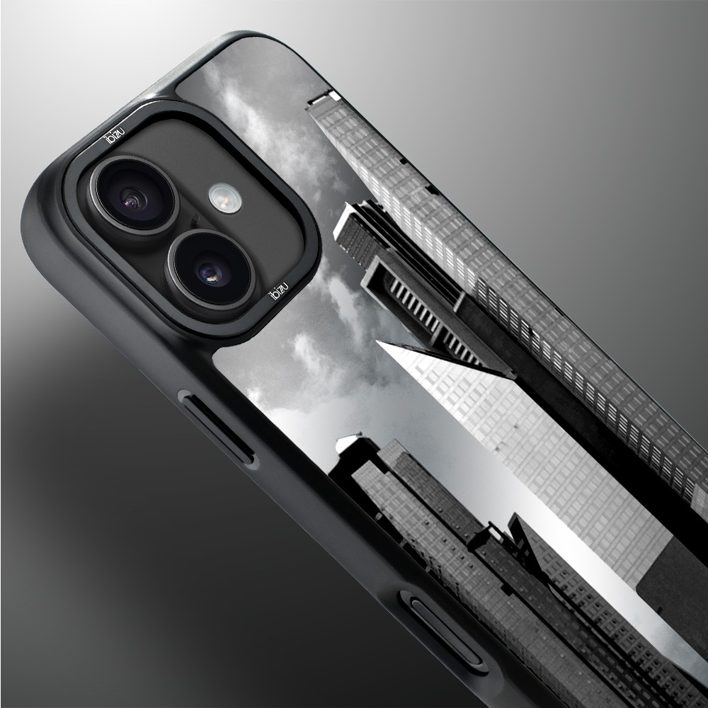 Etui do iPhone 17 IBIZU DropGuard Matt z MagSafe, Noir City, Manhattan (2)