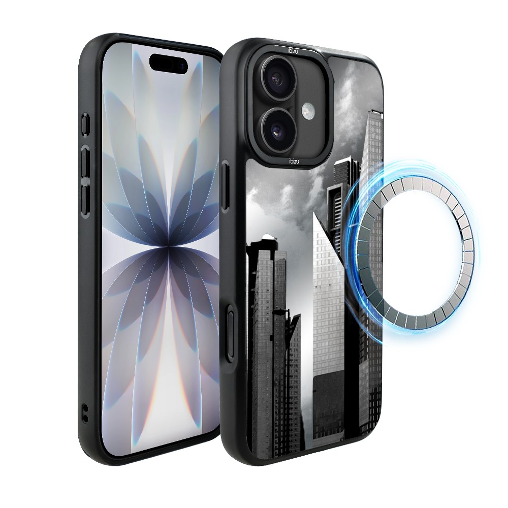 Etui do iPhone 17 IBIZU DropGuard Matt z MagSafe, Noir City, Manhattan