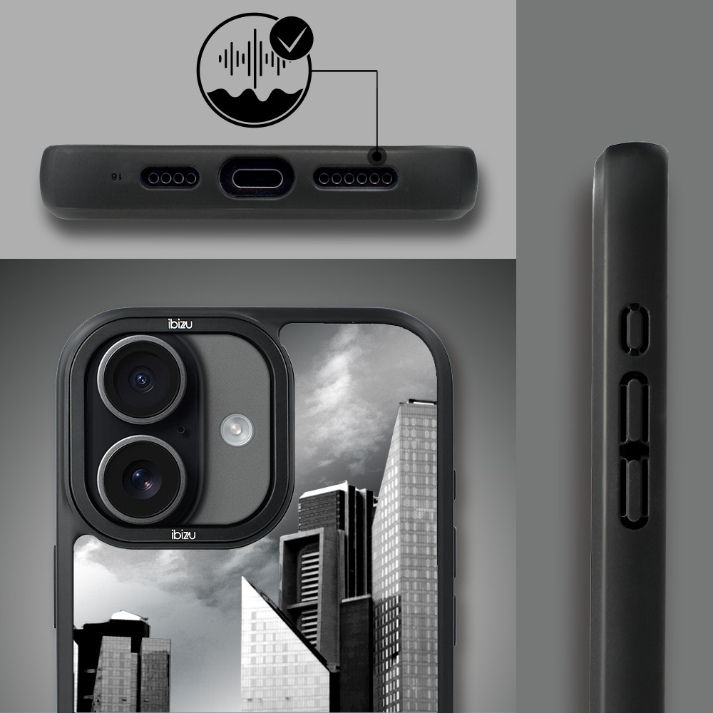 Etui do iPhone 17 IBIZU DropGuard Matt z MagSafe, Noir City, Manhattan (8)