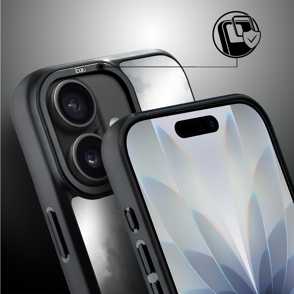 Etui do iPhone 17 IBIZU DropGuard Matt z MagSafe, Noir City, Wieża Eiffla (8)