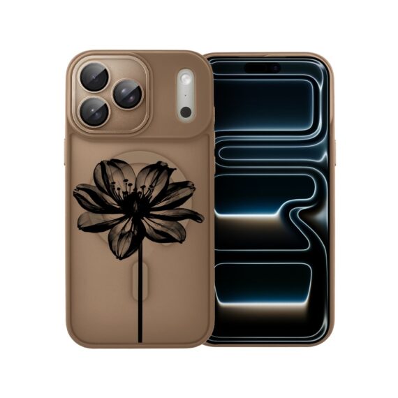 Etui do iPhone 17 Pro Color Flush z MagSafe, z osłoną aparatu, czarny kwiat, pustynny brąz7 Etui do iPhone 17 Pro Color Flush z MagSafe, z osłoną aparatu, czarny kwiat, pustynny brąz7