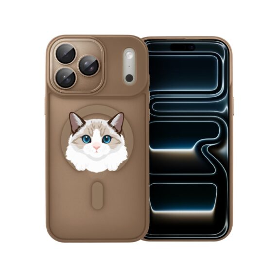 Etui do iPhone 17 Pro Color Flush z MagSafe, z osłoną aparatu, kot birmański, pustynny brąz7 Etui do iPhone 17 Pro Color Flush z MagSafe, z osłoną aparatu, kot birmański, pustynny brąz7