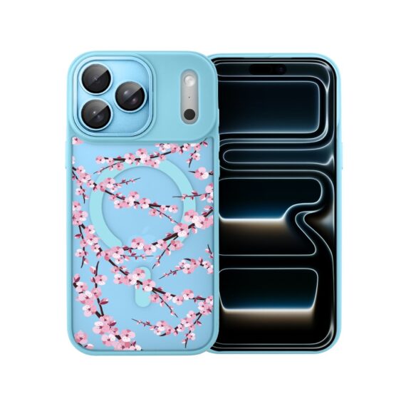 Etui do iPhone 17 Pro Color Flush z MagSafe, z osłoną aparatu, sakura kwiat wiśni, błękitne7 Etui do iPhone 17 Pro Color Flush z MagSafe, z osłoną aparatu, sakura kwiat wiśni, błękitne7