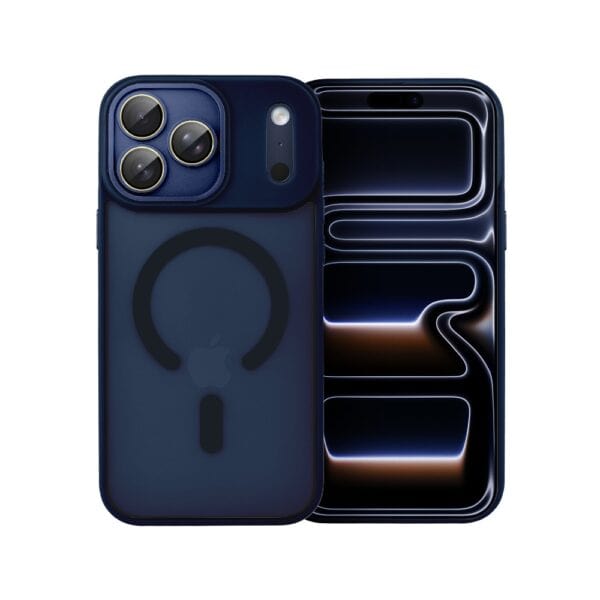 Etui do iPhone 17 Pro Color Flush z MagSafe, z osłoną aparatu, granatowe