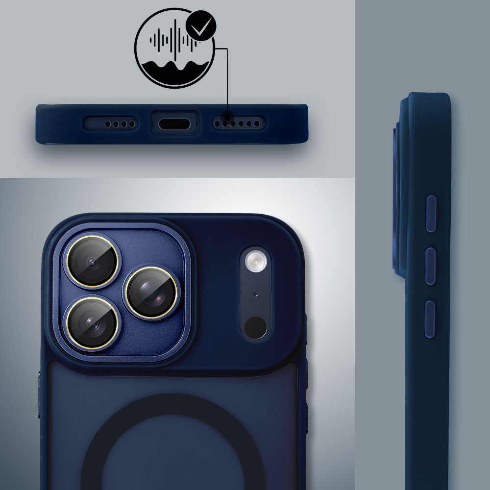 Etui do iPhone 17 Pro Max Color Flush z MagSafe, z osłoną aparatu, granatowe Obszar kompozycji 6
